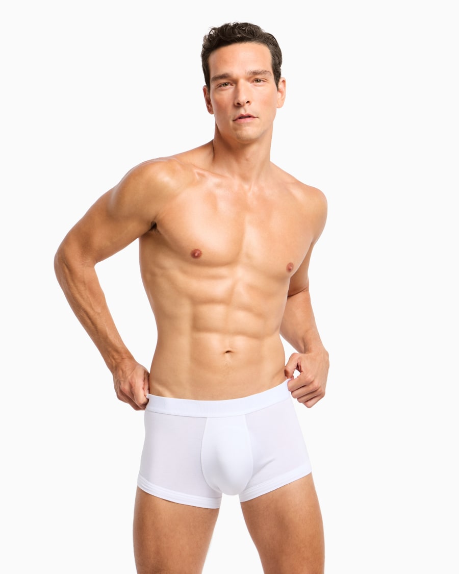 The World Of Armani PACK TRE BOXER IN JERSEY STRETCH