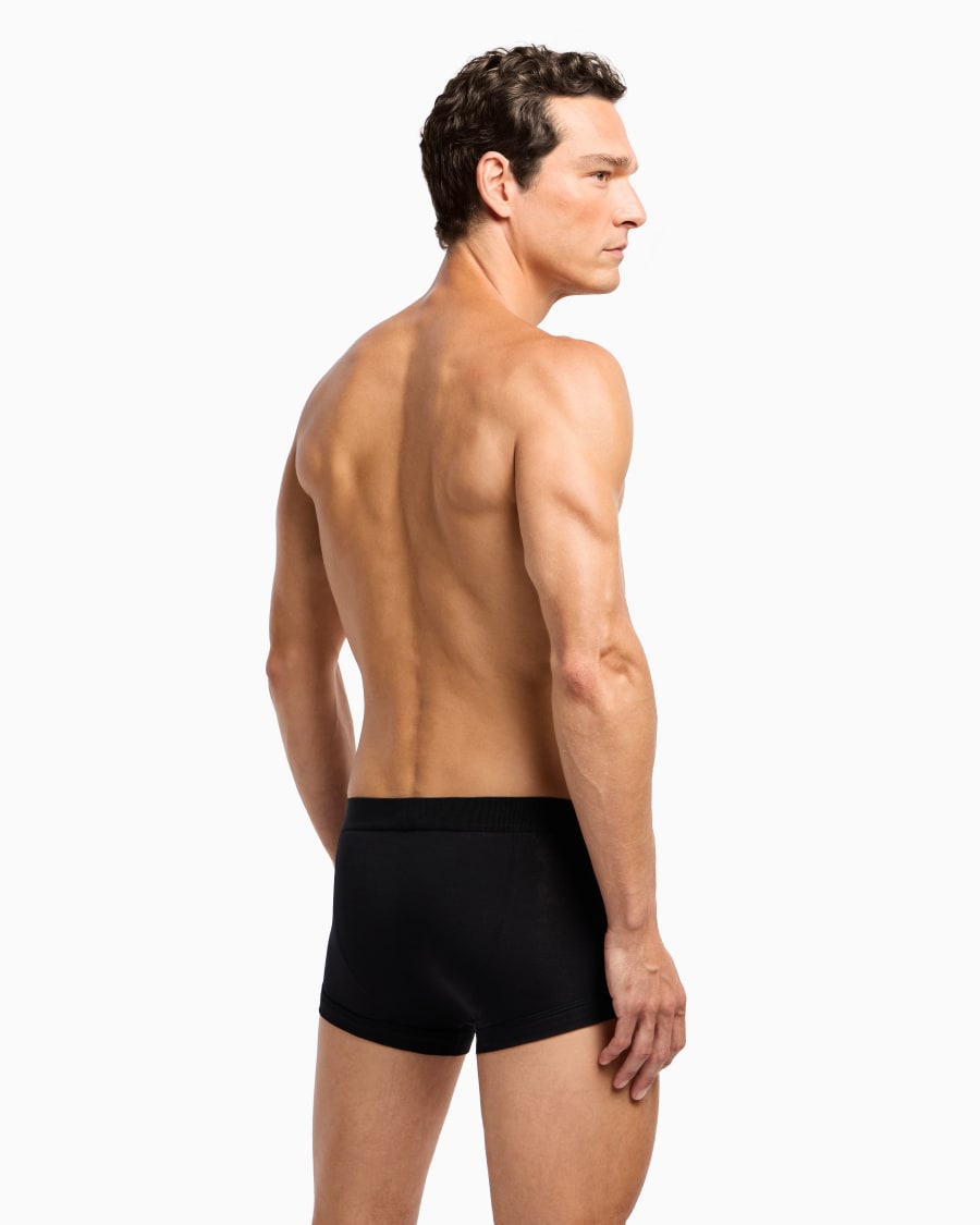 The World Of Armani PACK TRE BOXER IN JERSEY STRETCH