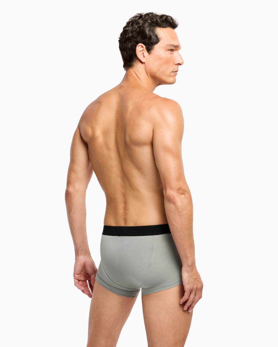 The World Of Armani PACK TRE BOXER IN JERSEY STRETCH