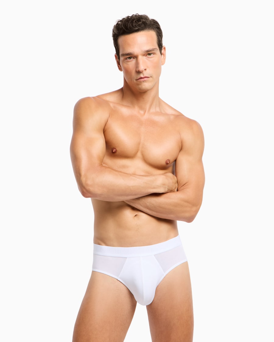 The World Of Armani PACK TRE SLIP IN JERSEY STRETCH