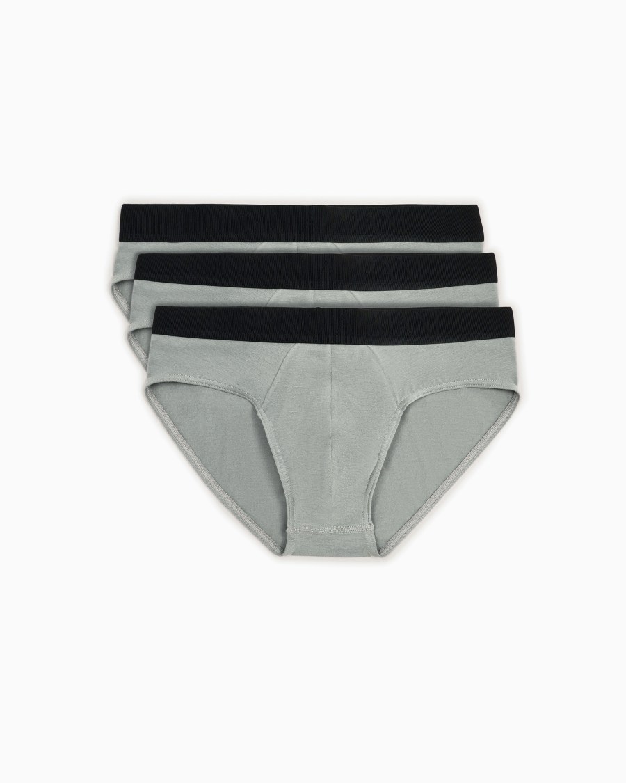 The world of armani PACK TRE SLIP IN JERSEY STRETCH