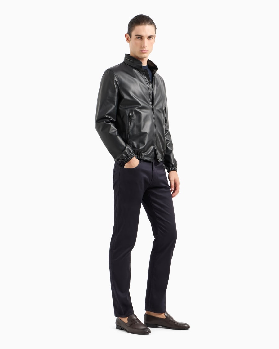 The World Of Armani PANTALONE 5 TASCHE REGULAR FIT IN COTONE STRETCH