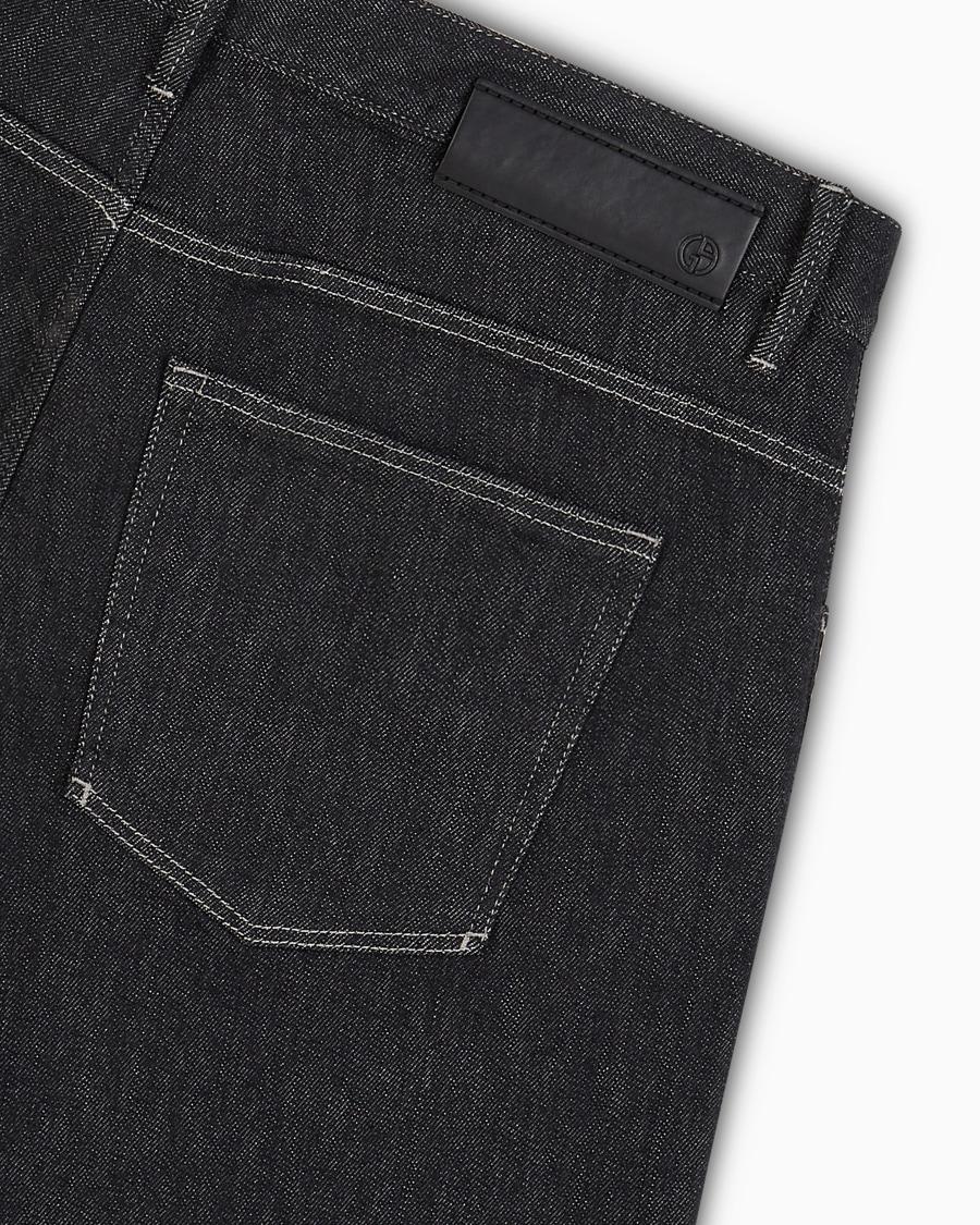 The World Of Armani PANTALONE 5 TASCHE REGULAR FIT IN DENIM DI COTONE STRETCH