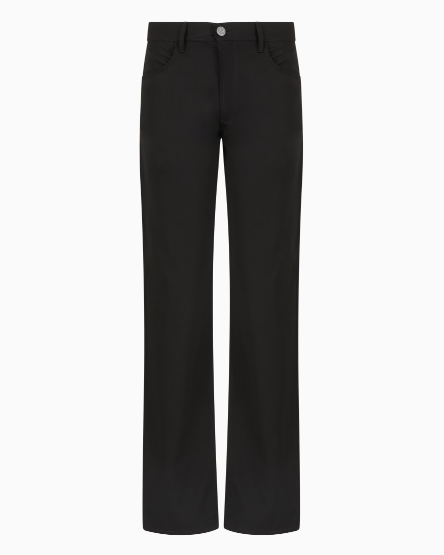 The world of armani PANTALONE 5 TASCHE REGULAR FIT IN LANA VERGINE