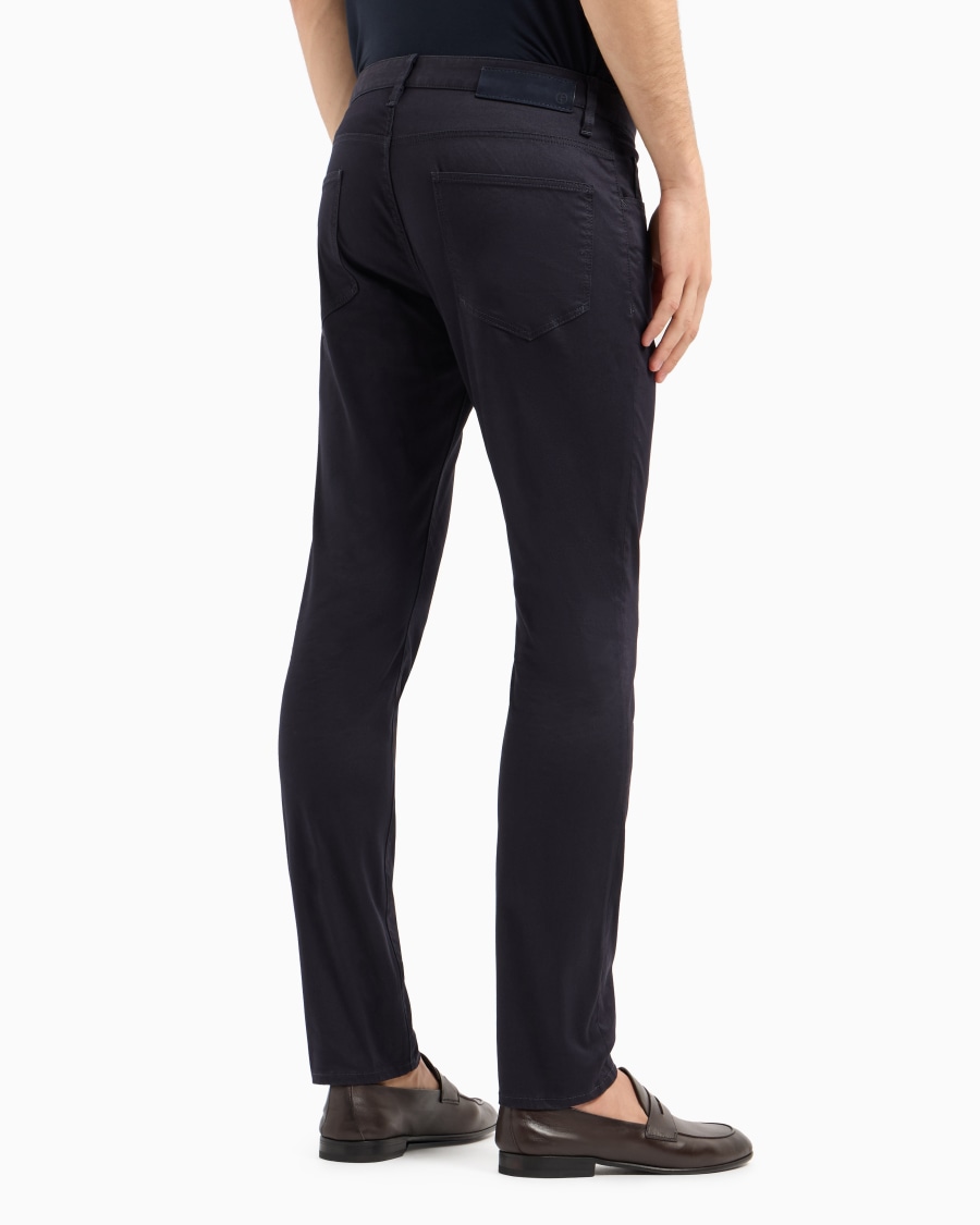 The World Of Armani PANTALONI 5-TASCHE IN COTONE STRETCH
