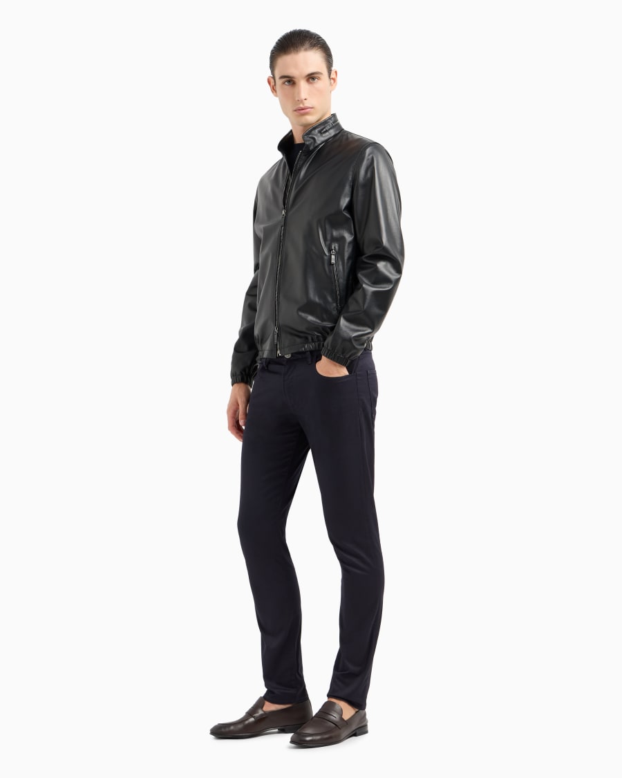 The World Of Armani PANTALONI 5-TASCHE IN COTONE STRETCH