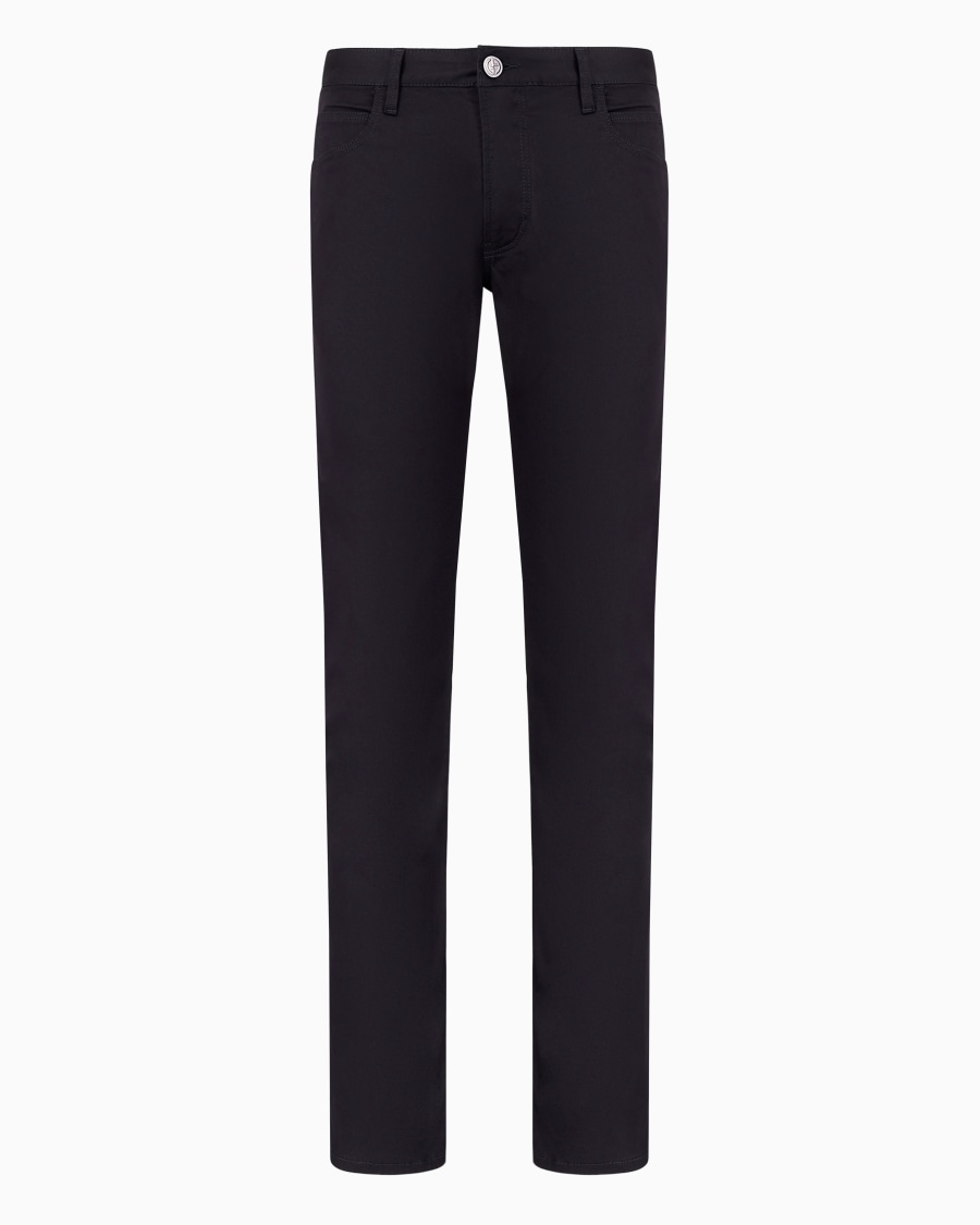 The world of armani PANTALONI 5-TASCHE IN COTONE STRETCH