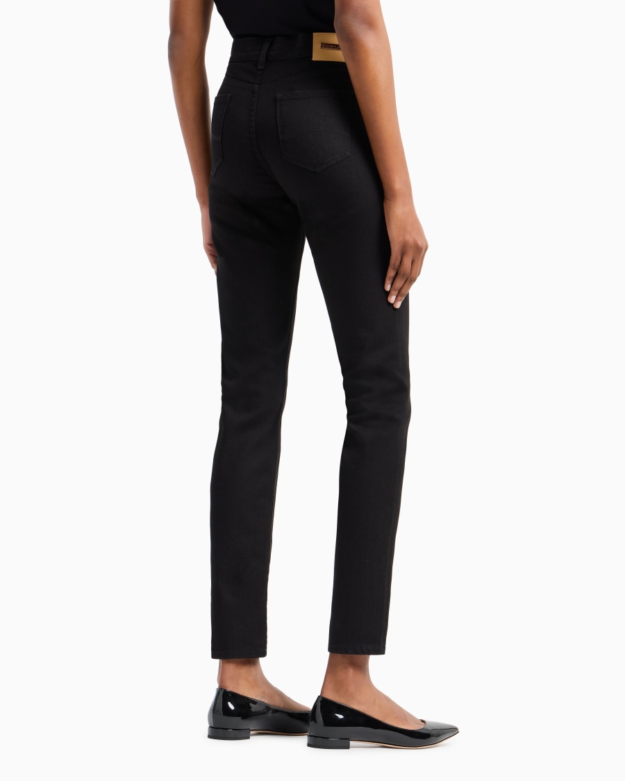 The World Of Armani PANTALONI 5 TASCHE SLIM FIT IN COTONE STRETCH