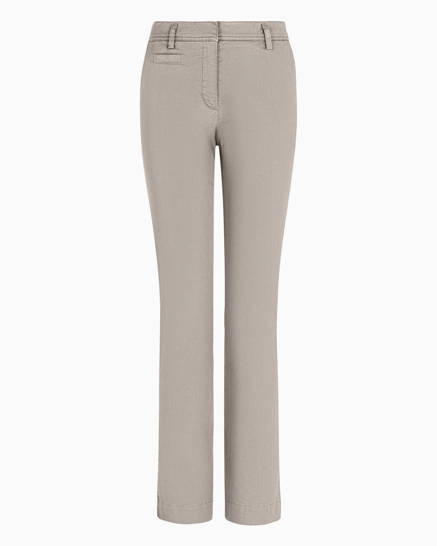 The world of armani PANTALONI CHINO IN COTONE STRETCH