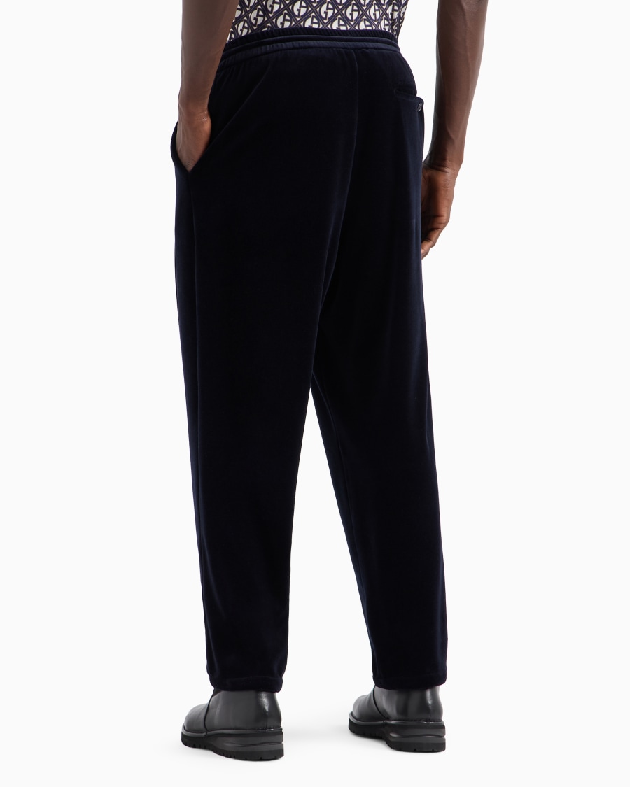 The World Of Armani PANTALONI CON COULISSE IN CINIGLIA