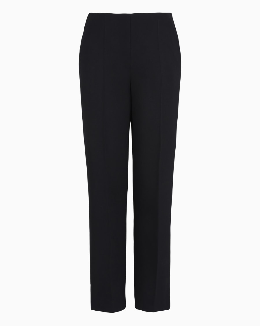 The world of armani PANTALONI DRITTI IN LANA VERGINE STRETCH