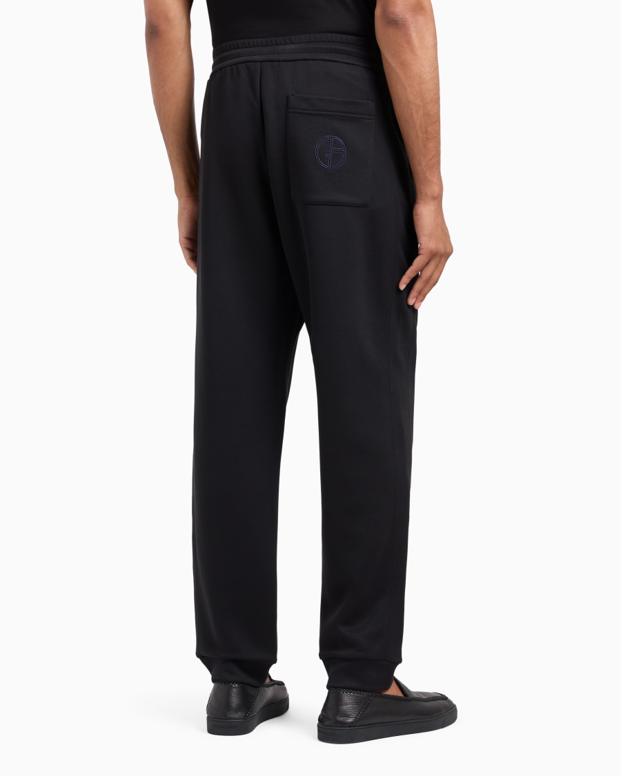 The World Of Armani PANTALONI JOGGER IN JERSEY DI MICROMODAL