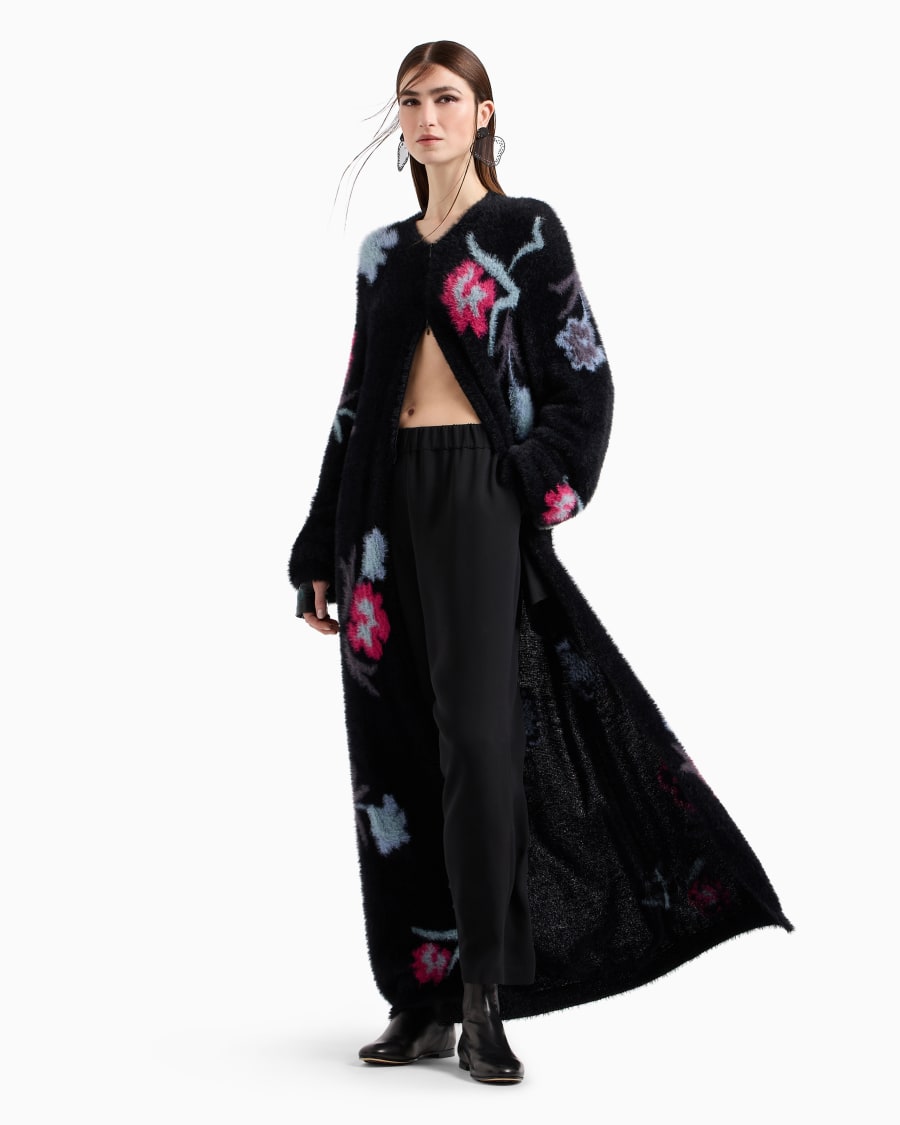 The World Of Armani PANTALONI MORBIDI IN CADY DI SETA