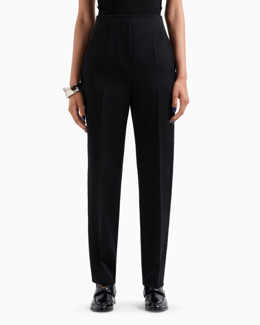 The World Of Armani PANTALONI SMOKING IN LANA VERGINE