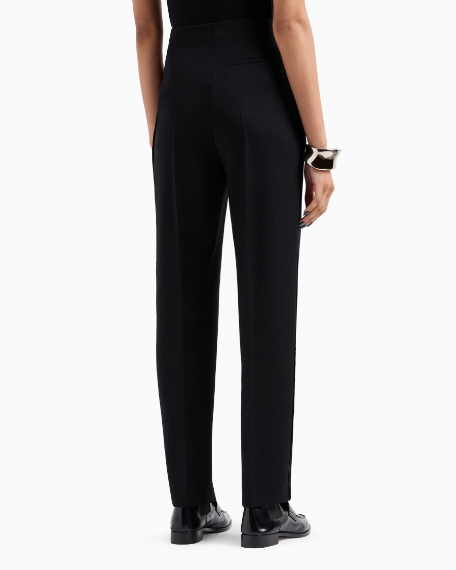 The World Of Armani PANTALONI SMOKING IN LANA VERGINE