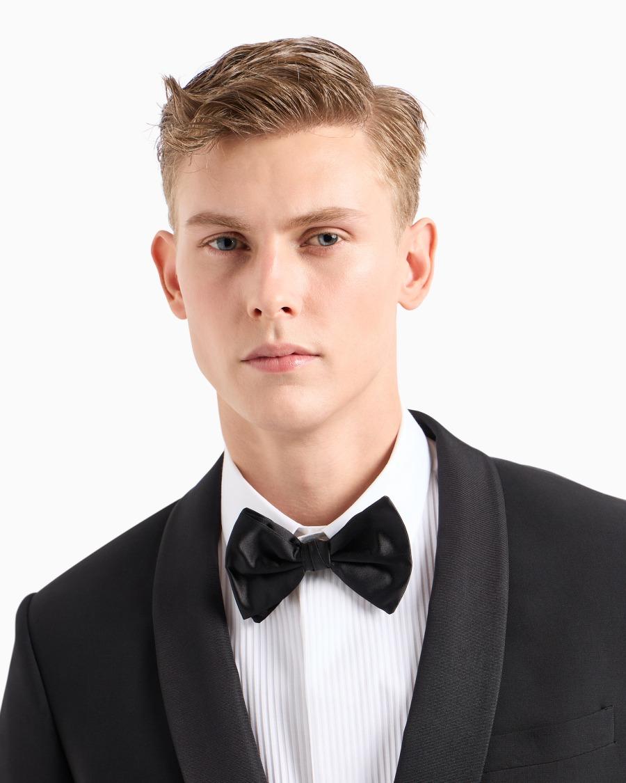 The World Of Armani PAPILLON GRANDE ANNODATO IN PURA SETA