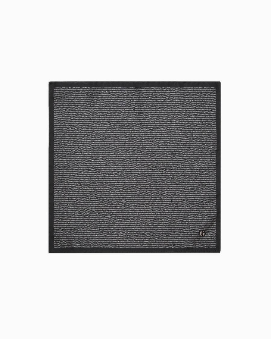 The world of armani POCHETTE DA TASCHINO IN SETA STAMPATA ASV