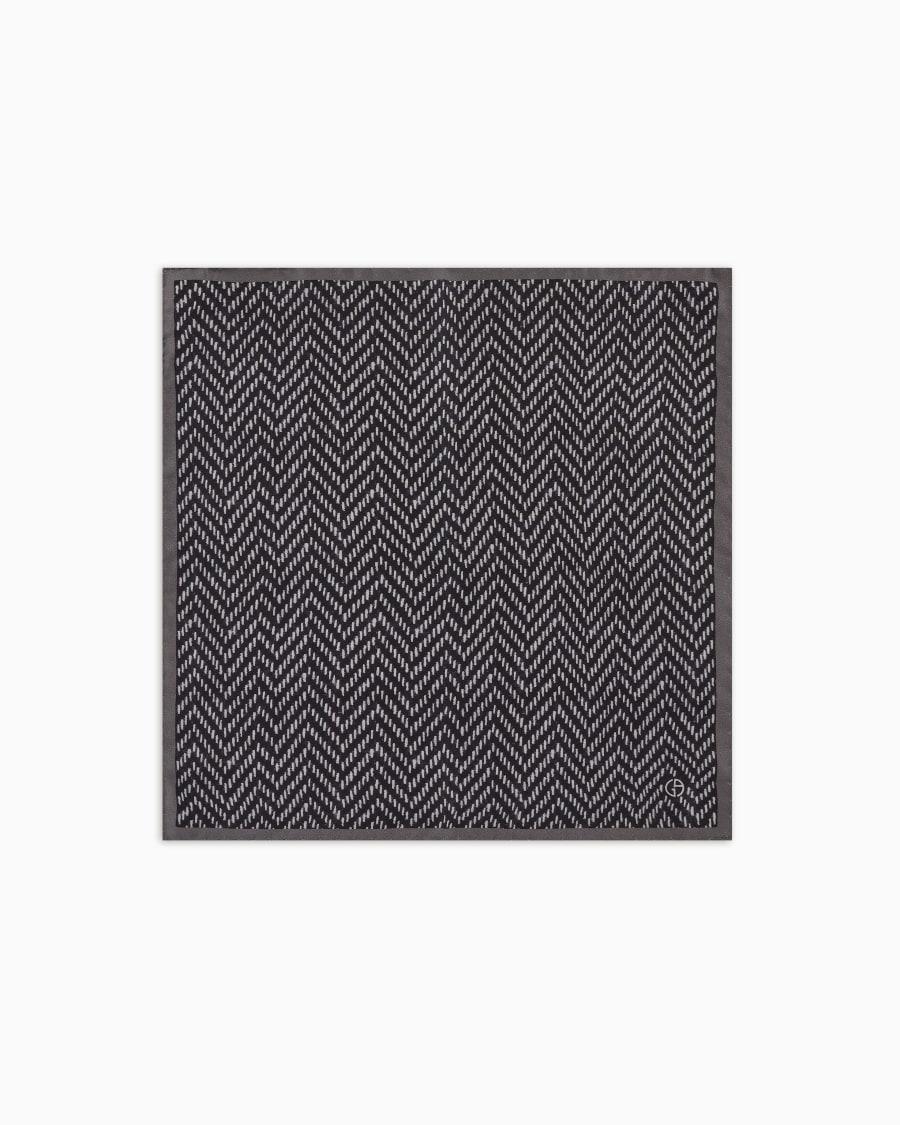 The world of armani POCHETTE DA TASCHINO IN SETA STAMPATA ASV