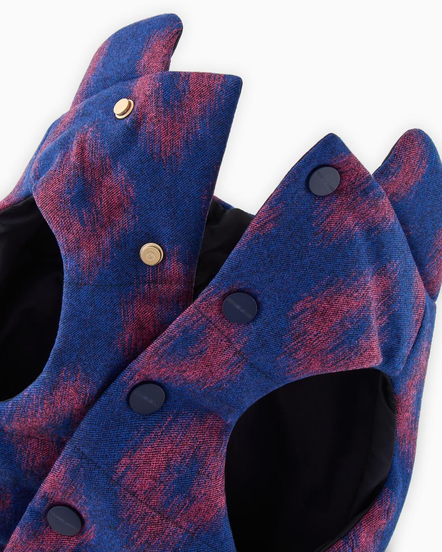 The World Of Armani POLDO X GIORGIO ARMANI CAPPOTTINO IN FLANELLA JACQUARD IKAT