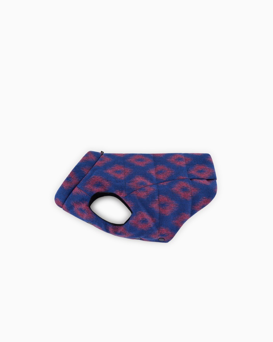 The World Of Armani POLDO X GIORGIO ARMANI CAPPOTTINO IN FLANELLA JACQUARD IKAT