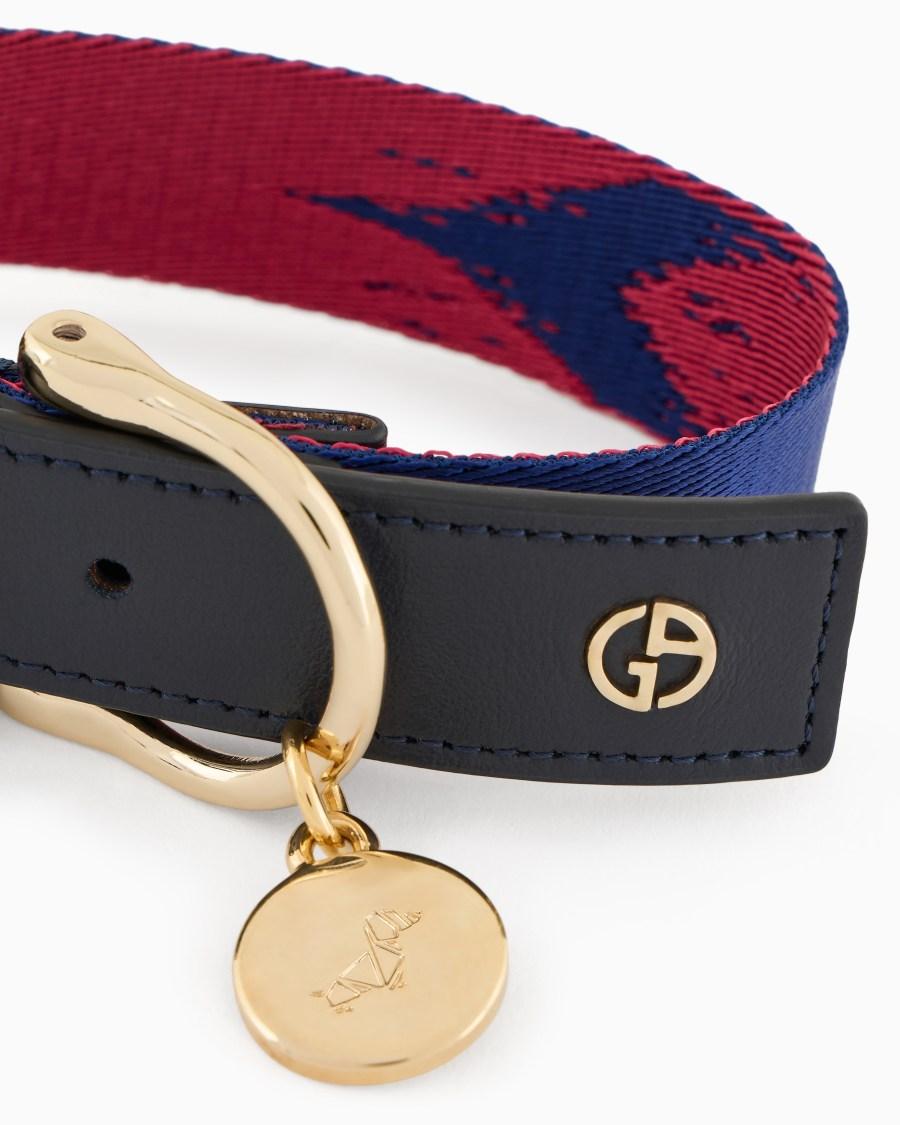 The World Of Armani POLDO X GIORGIO ARMANI COLLARINO IN PELLE