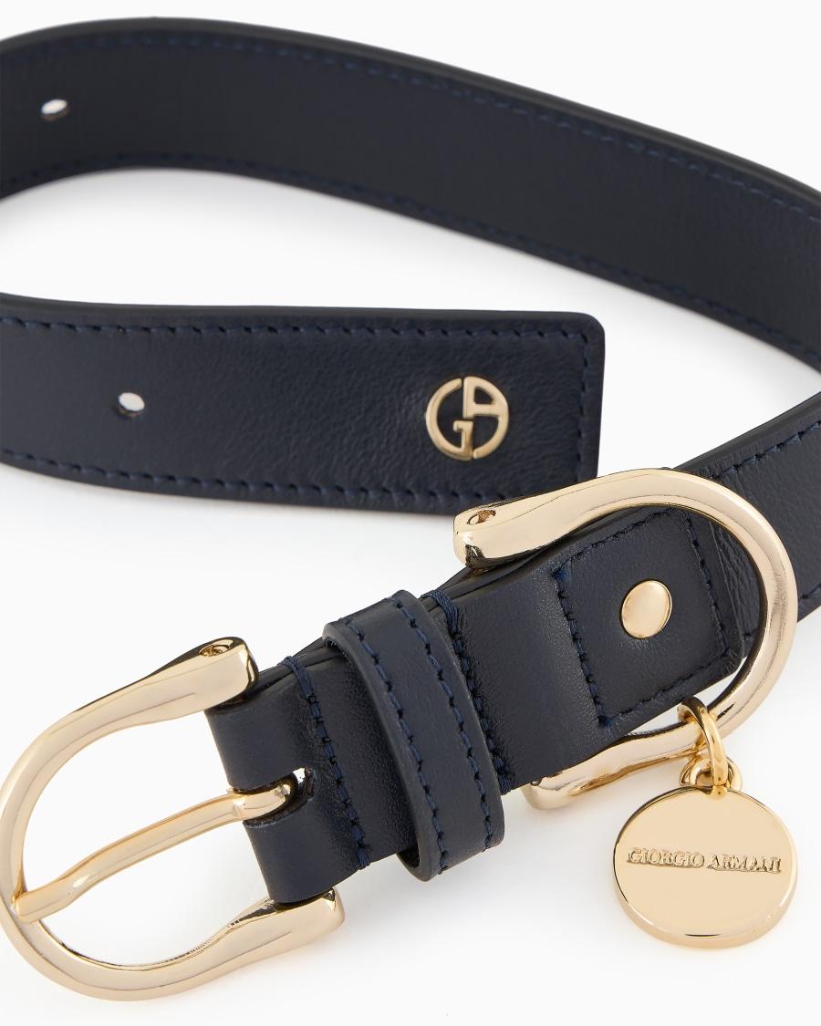 The World Of Armani POLDO X GIORGIO ARMANI COLLARINO IN PELLE