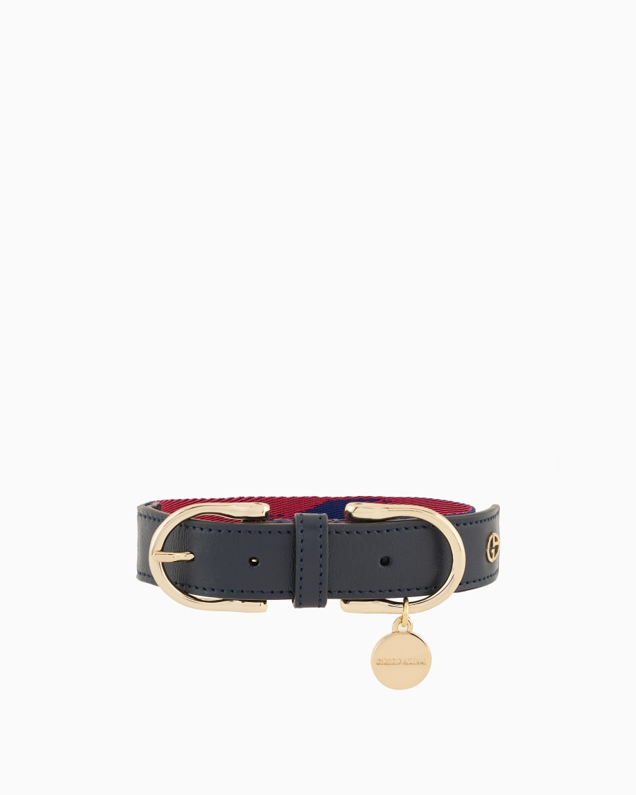 The world of armani POLDO X GIORGIO ARMANI COLLARINO IN PELLE