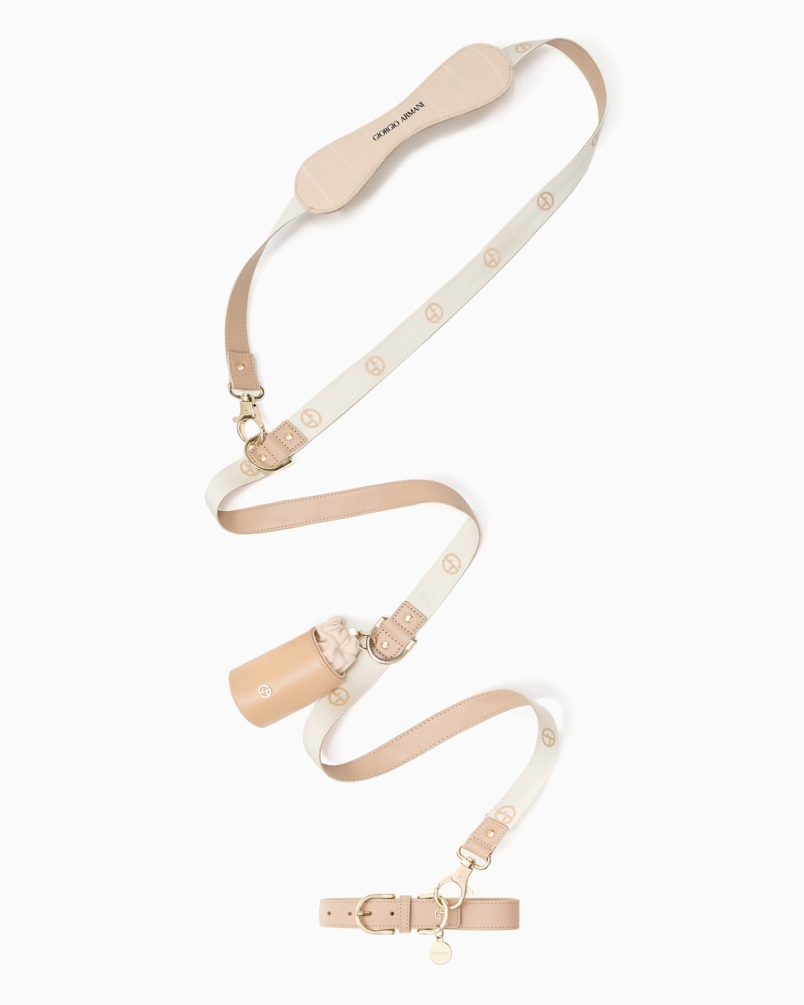 The World Of Armani POLDO X GIORGIO ARMANI GUINZAGLIO IN LANA VERGINE E PELLE