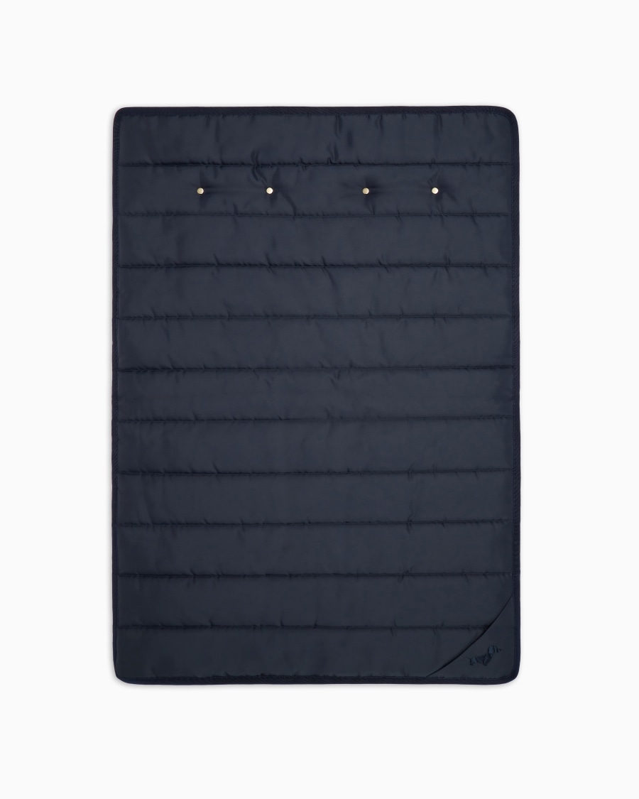 The World Of Armani POLDO X GIORGIO ARMANI TAPPETINO DA VIAGGIO IN LANA VERGINE GESSATO