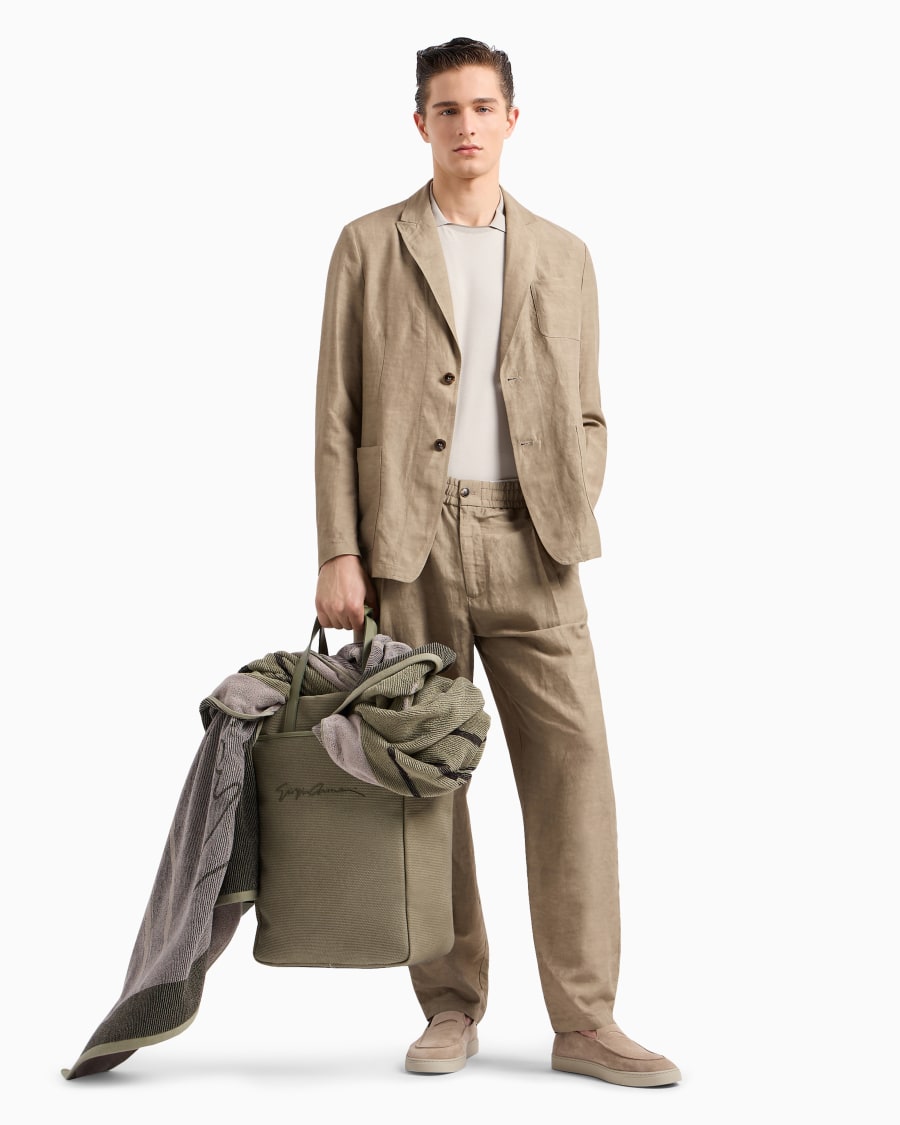 The World Of Armani POLO A MANICA CORTA IN JERSEY DI VISCOSA ASV