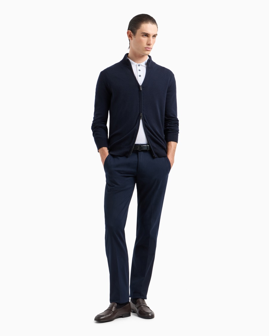 The World Of Armani POLO IN PIQUET DI COTONE FILO DI SCOZIA