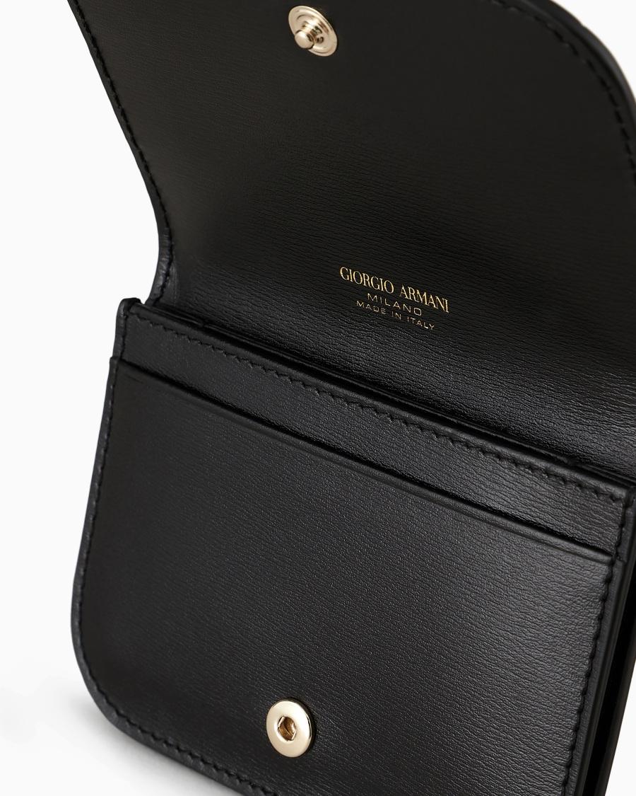 The World Of Armani PORTACARTE LA PRIMA IN PELLE PALMELLATA