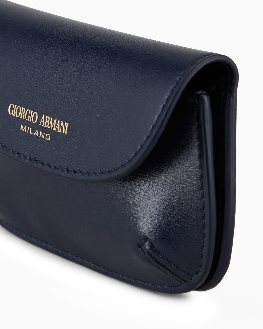 The World Of Armani PORTACARTE LA PRIMA IN PELLE PALMELLATA