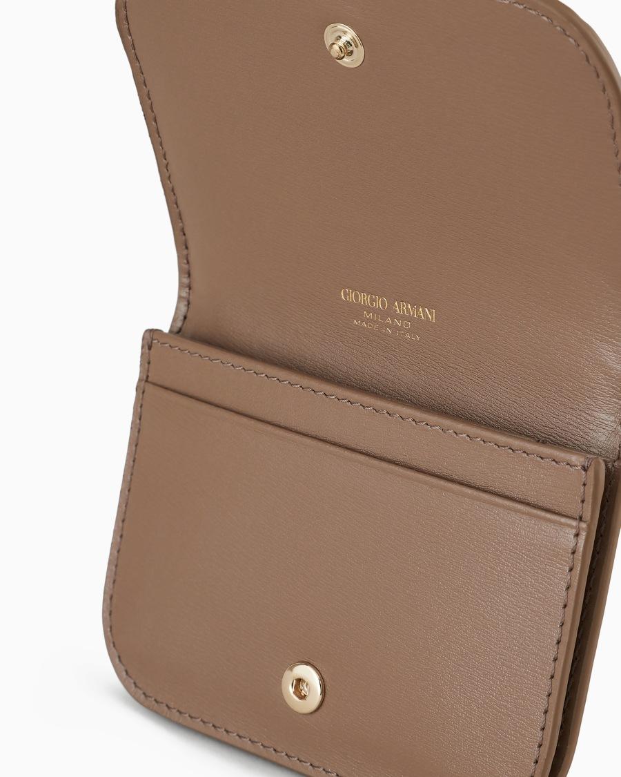 The World Of Armani PORTACARTE LA PRIMA IN PELLE PALMELLATA