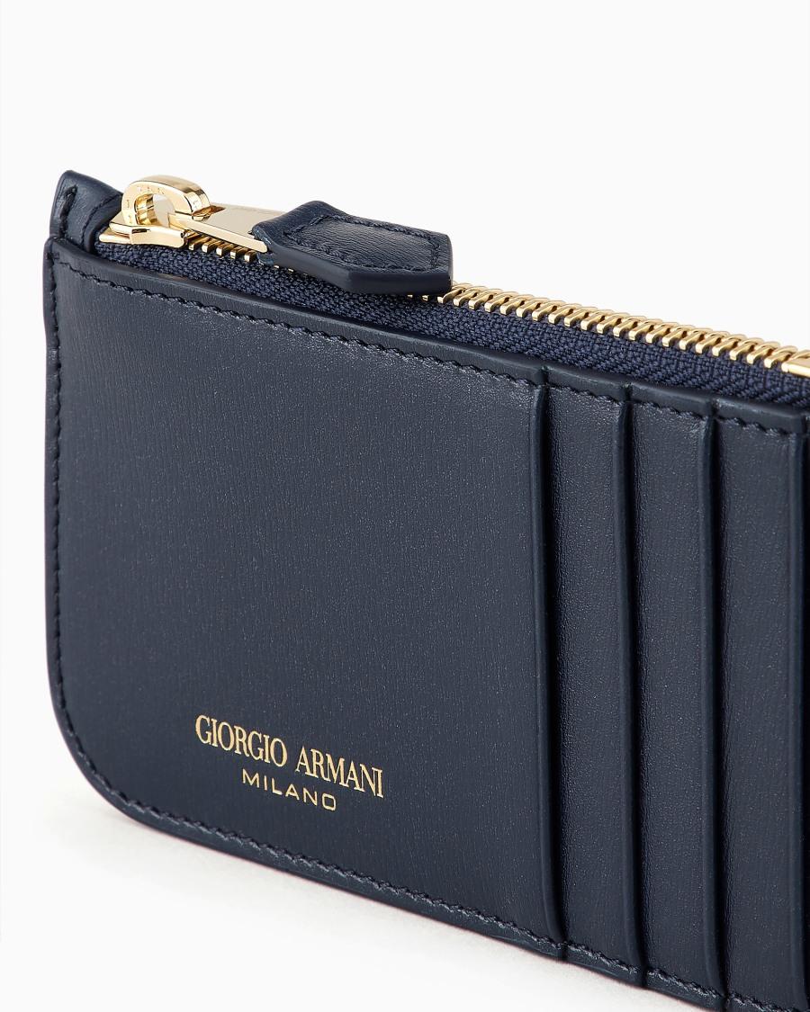 The World Of Armani PORTACARTE LA PRIMA IN PELLE PALMELLATA