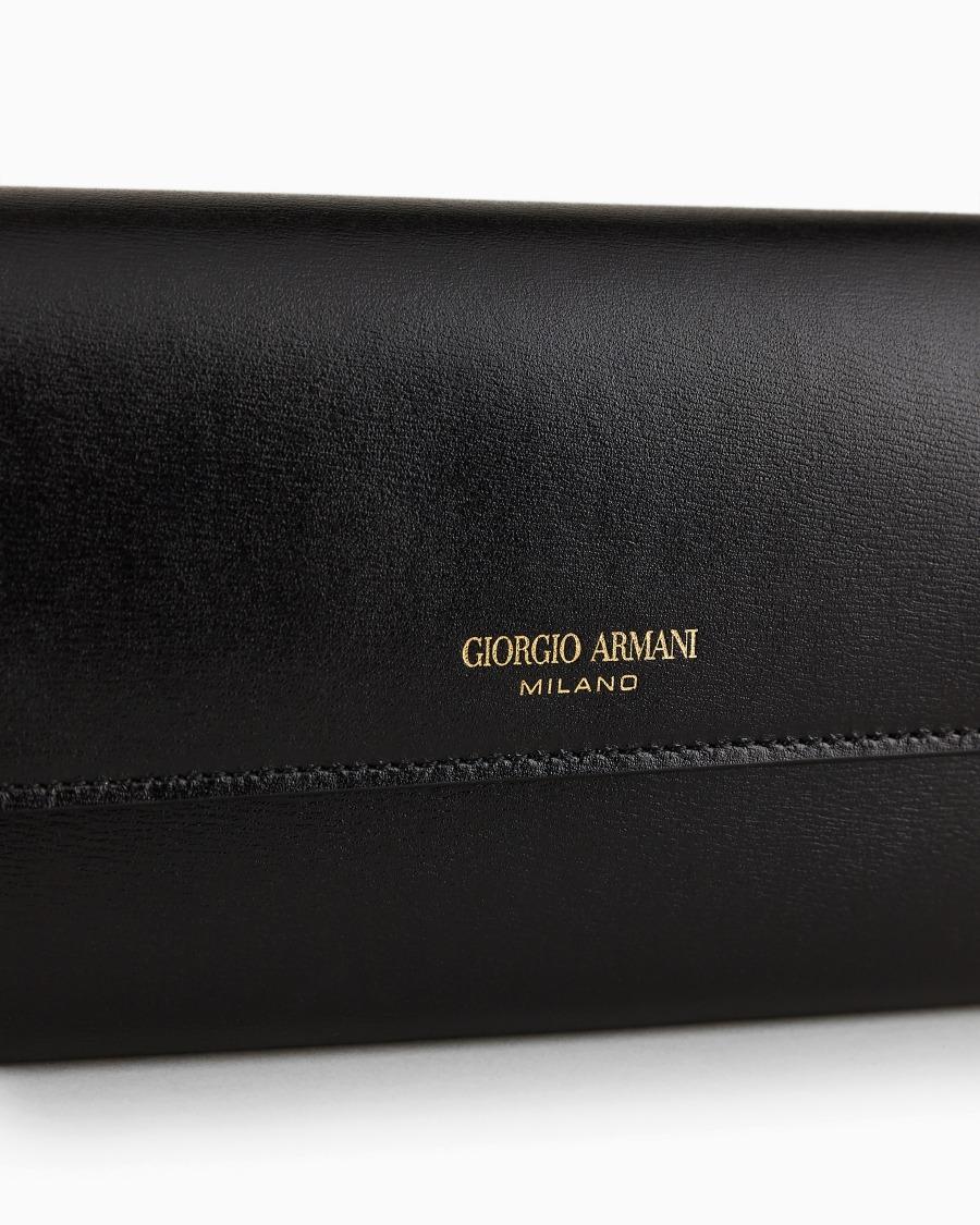 The World Of Armani PORTAFOGLI TRIFOLD LA PRIMA IN PELLE PALMELLATA