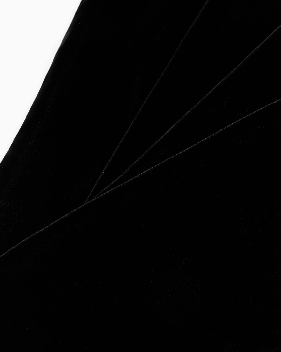 The World Of Armani SCIARPA IN RASO DI SETA E VELLUTO