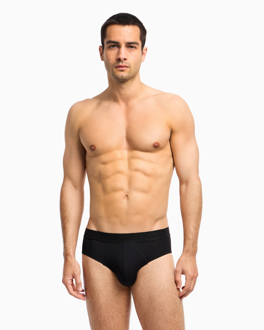 The World Of Armani SLIP IN JERSEY STRETCH CON BANDA LOGATA