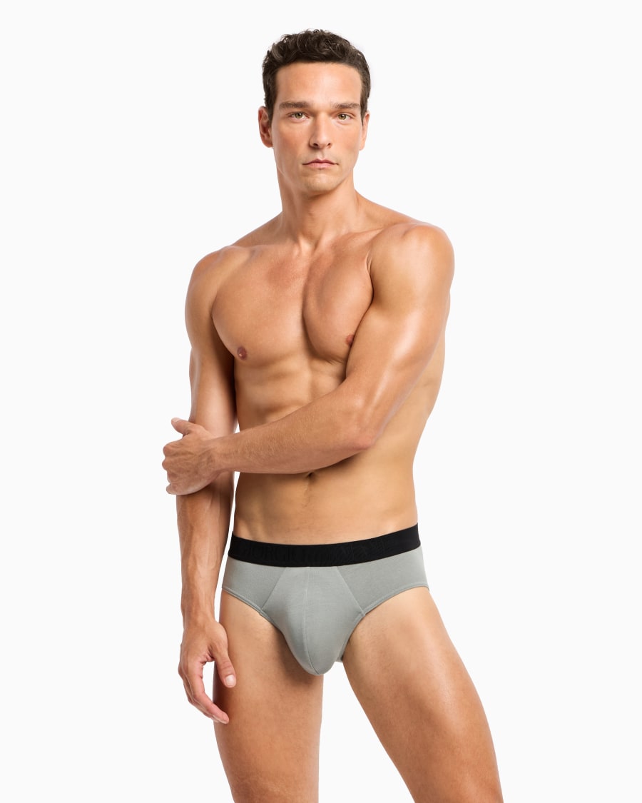 The World Of Armani SLIP IN JERSEY STRETCH CON BANDA LOGATA