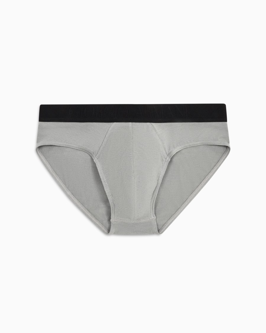 The world of armani SLIP IN JERSEY STRETCH CON BANDA LOGATA