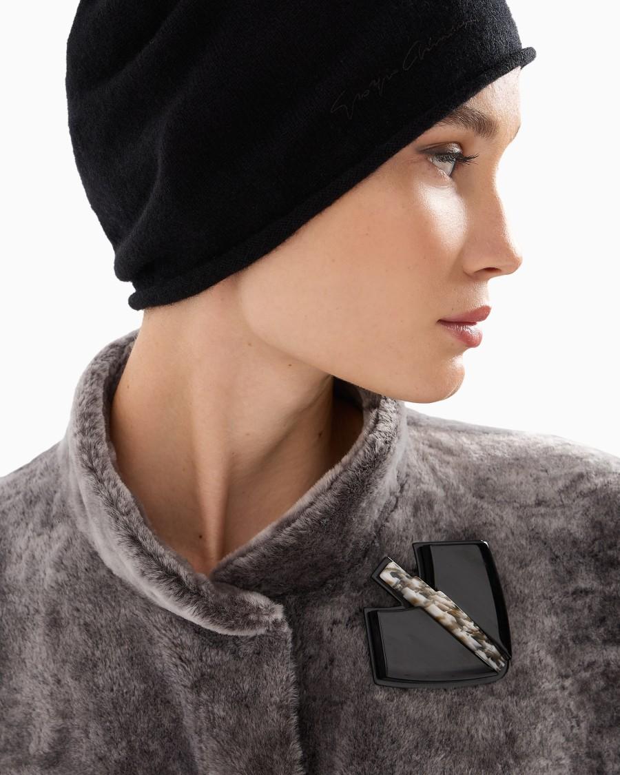 The World Of Armani BEANIE IN CASHMERE