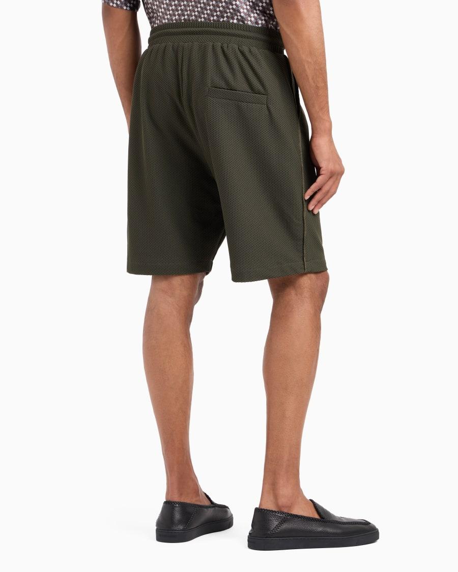 The World Of Armani BERMUDA IN GAUFRÉ TECNICO