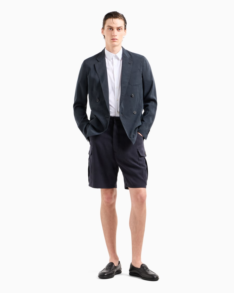 The World Of Armani BERMUDA IN LINO