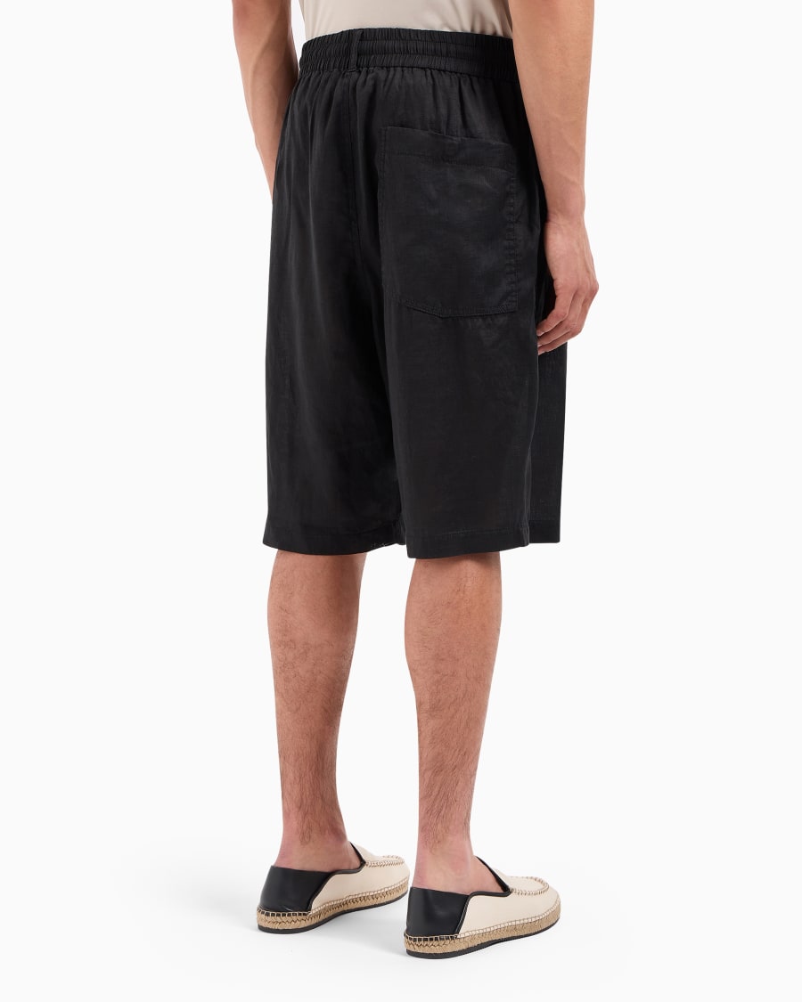 The World Of Armani BERMUDA IN TELA DI LINO