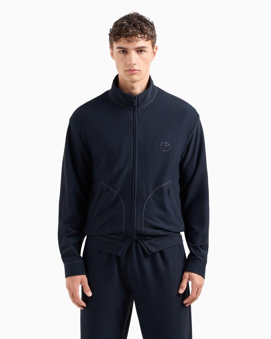 The World Of Armani BLOUSON IN JERSEY STRETCH