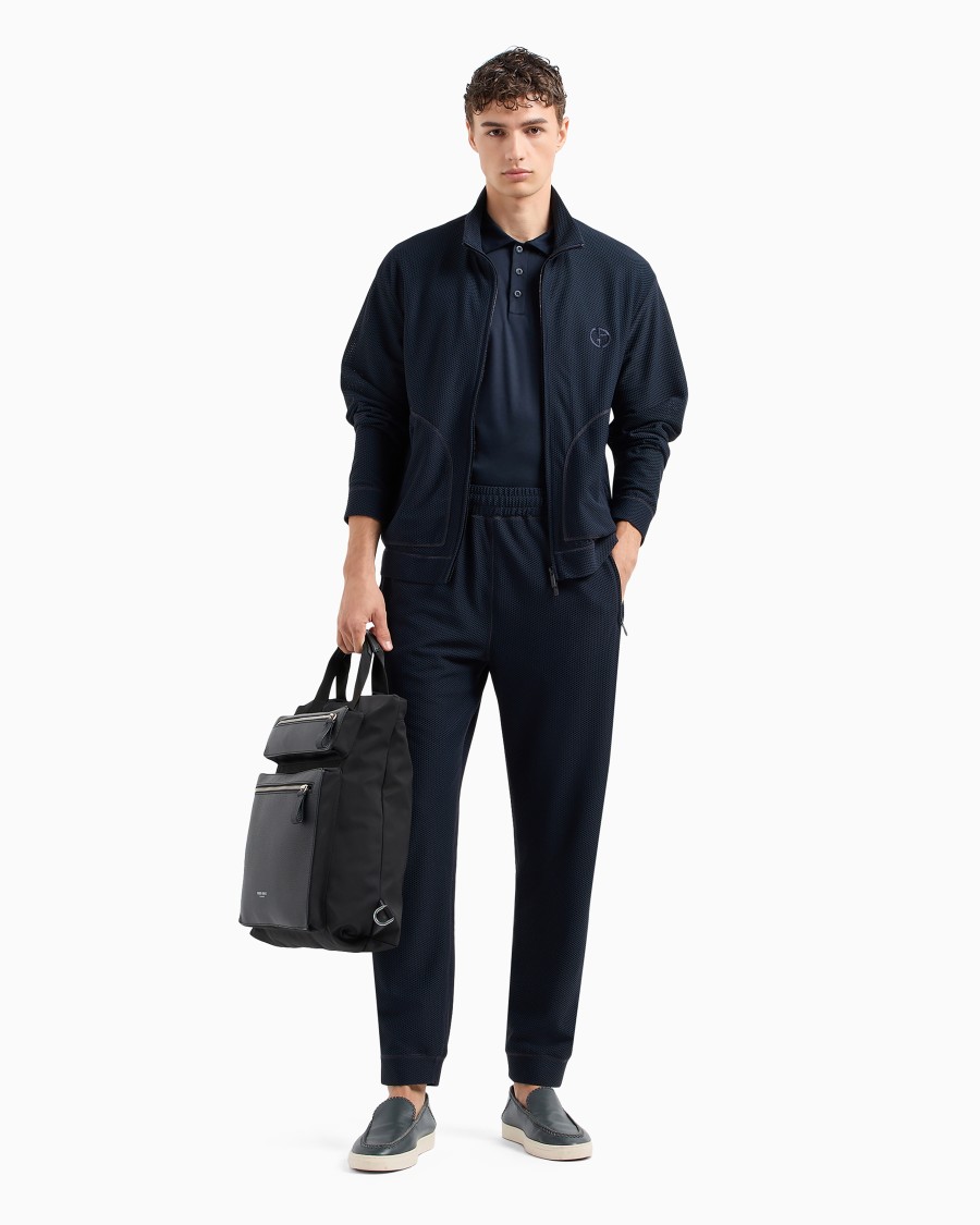 The World Of Armani BLOUSON IN JERSEY STRETCH