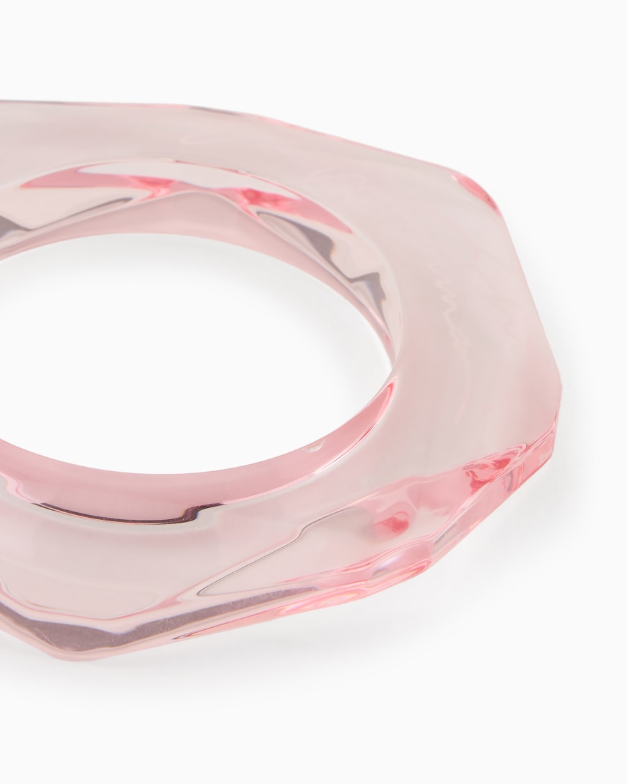 The World Of Armani BRACCIALE RIGIDO SFACCETTATO