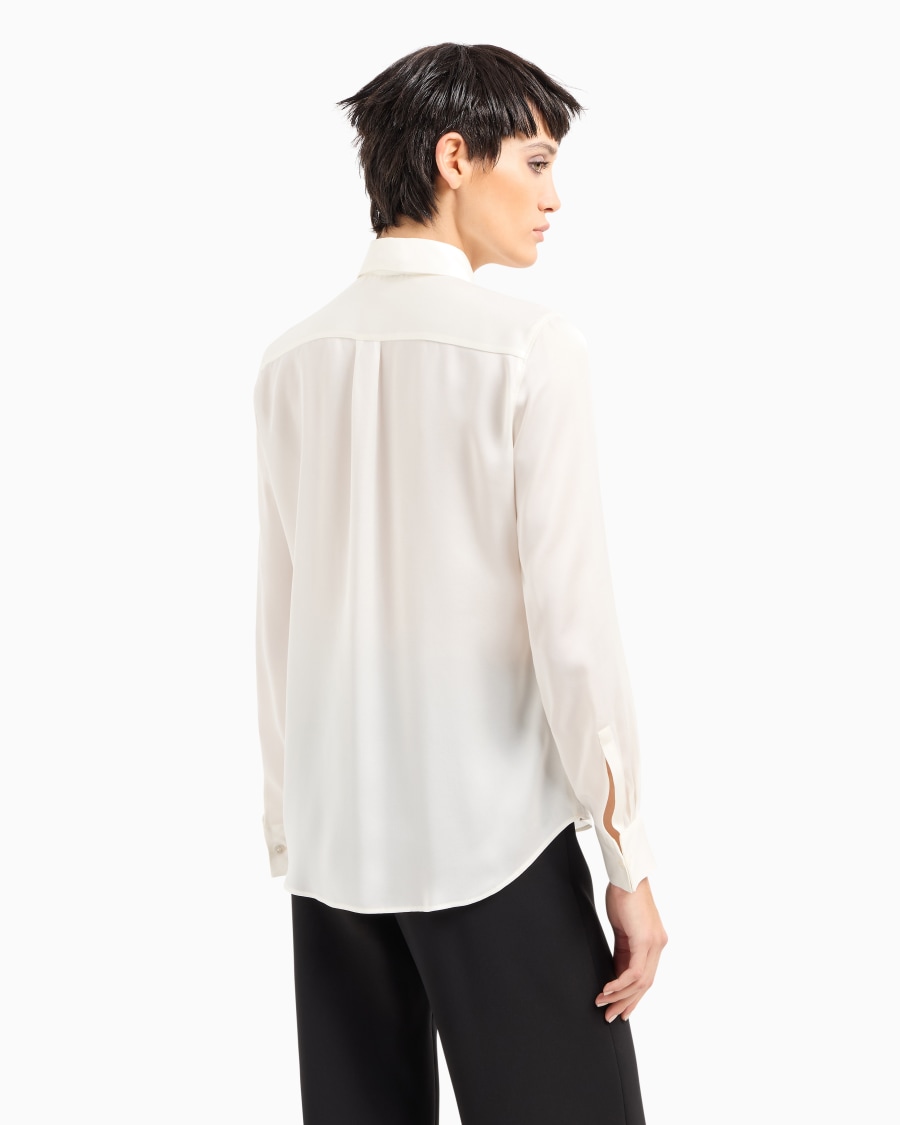 The World Of Armani CAMICIA IN MUSSOLA DI SETA