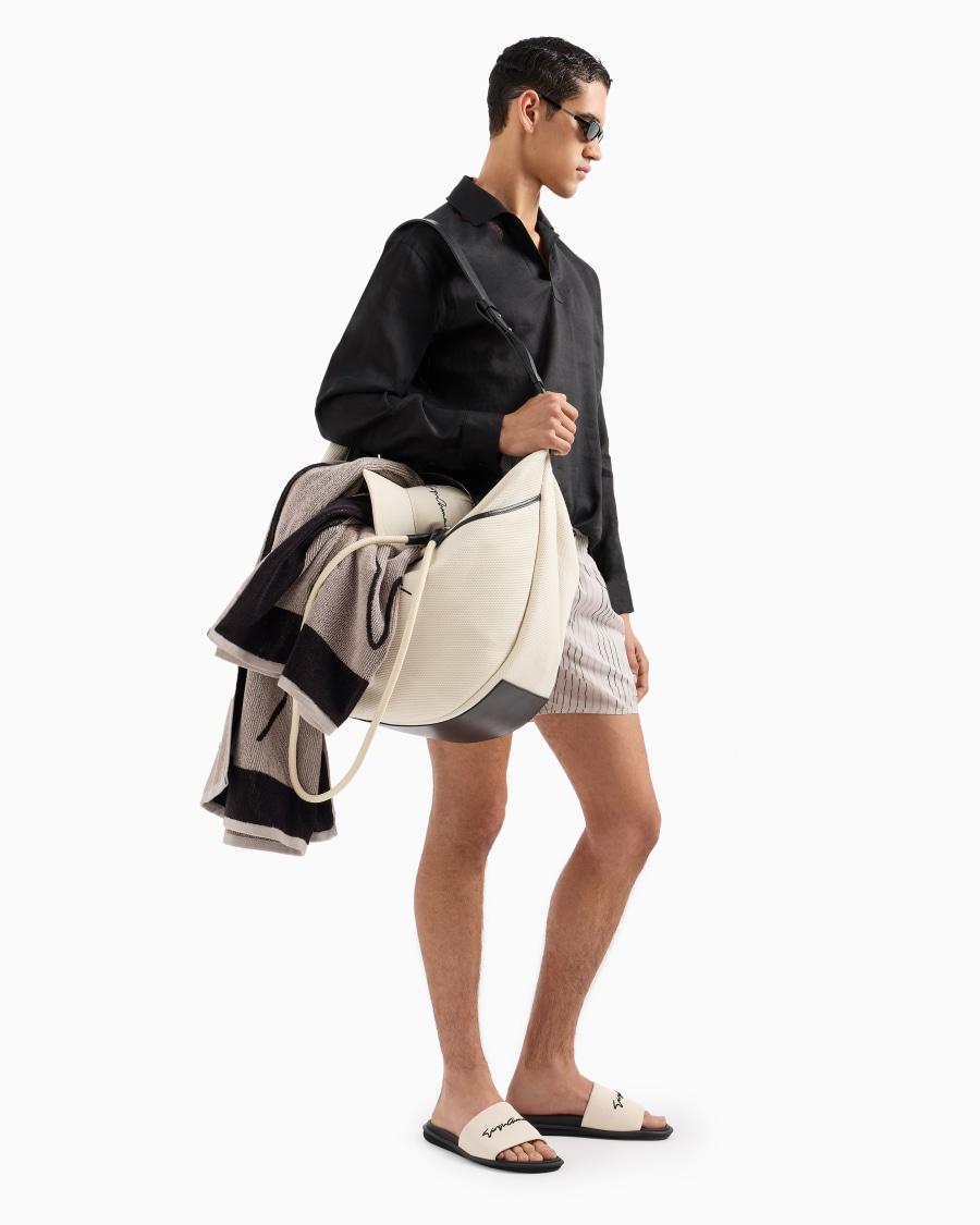 The World Of Armani CAMICIA IN TELA DI LINO