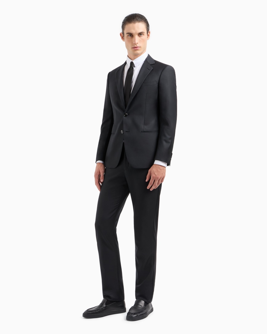 The World Of Armani CAMICIA IN TWILL DI COTONE